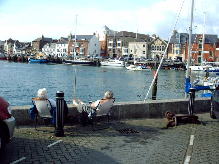 2009-09. Weymouth. Relaxing.